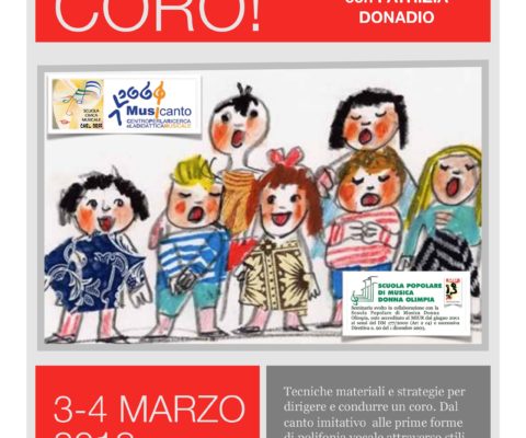 Seminario Cantiamo in coro – Patrizia Donadio