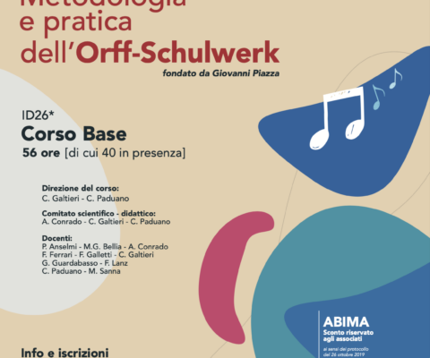 Formazione Orff-Schulwerk Italiano